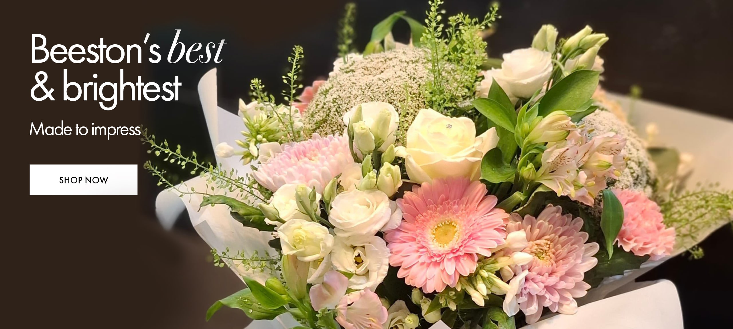 Seasonal bouquets from The Flower Shop Beeston in Beeston offering same-day delivery